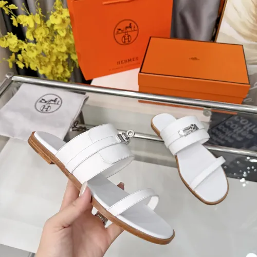 Replica Hermes Slippers For Women #1472789 $96.00 USD for Wholesale