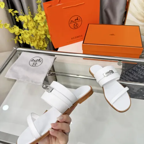 Replica Hermes Slippers For Women #1472789 $96.00 USD for Wholesale