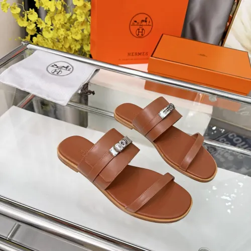 Replica Hermes Slippers For Women #1472793 $96.00 USD for Wholesale