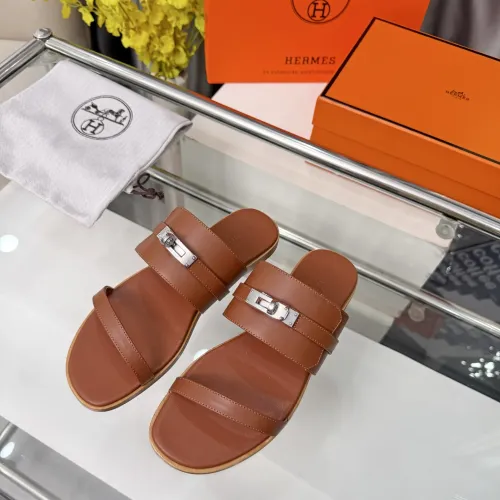 Replica Hermes Slippers For Women #1472793 $96.00 USD for Wholesale