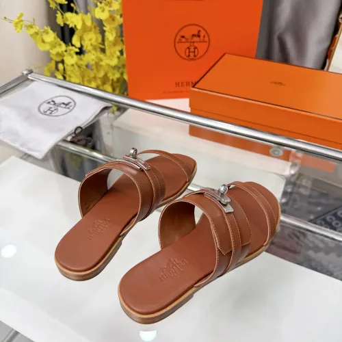 Replica Hermes Slippers For Women #1472793 $96.00 USD for Wholesale