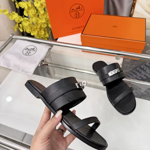 Replica Hermes Slippers For Women #1472794 $96.00 USD for Wholesale