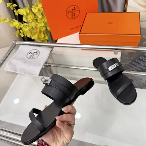 Replica Hermes Slippers For Women #1472794 $96.00 USD for Wholesale