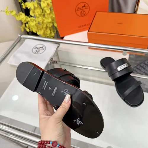 Replica Hermes Slippers For Women #1472794 $96.00 USD for Wholesale