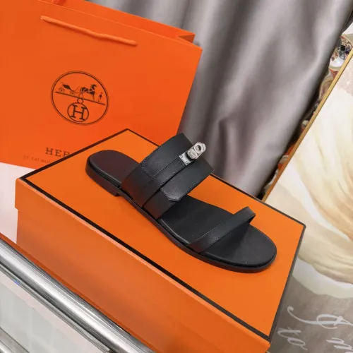 Replica Hermes Slippers For Women #1472794 $96.00 USD for Wholesale