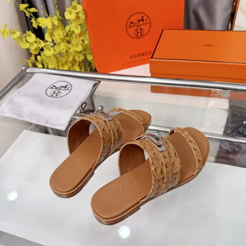 Replica Hermes Slippers For Women #1472796 $96.00 USD for Wholesale
