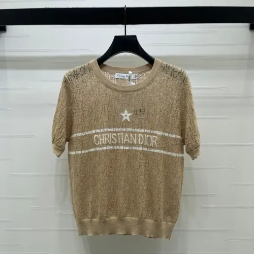 Wholesale Christian Dior T-Shirts Short Sleeved For Women #1472797 $82.00 USD, Wholesale Quality Replica Christian Dior T-Shirts