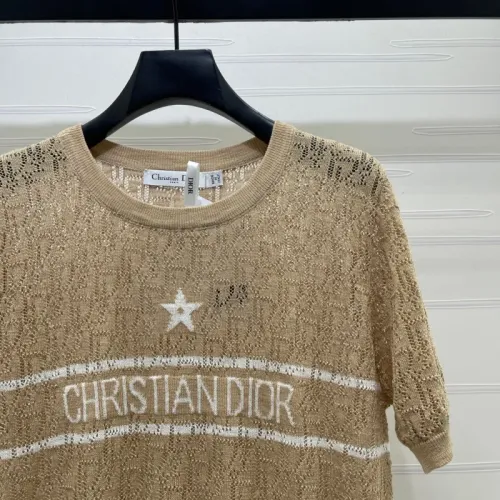 Replica Christian Dior T-Shirts Short Sleeved For Women #1472797 $82.00 USD for Wholesale