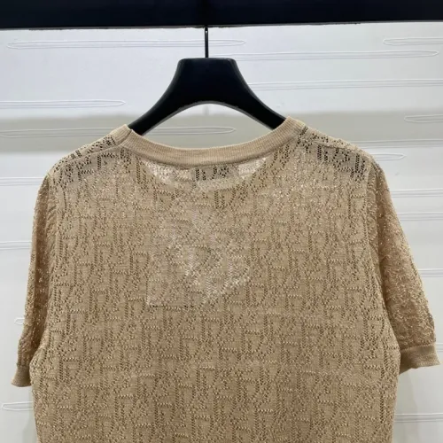 Replica Christian Dior T-Shirts Short Sleeved For Women #1472797 $82.00 USD for Wholesale