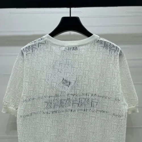 Replica Christian Dior T-Shirts Short Sleeved For Women #1472798 $82.00 USD for Wholesale