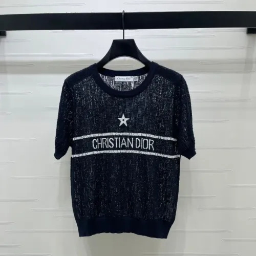 Wholesale Christian Dior T-Shirts Short Sleeved For Women #1472799 $82.00 USD, Wholesale Quality Replica Christian Dior T-Shirts