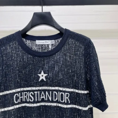 Replica Christian Dior T-Shirts Short Sleeved For Women #1472799 $82.00 USD for Wholesale