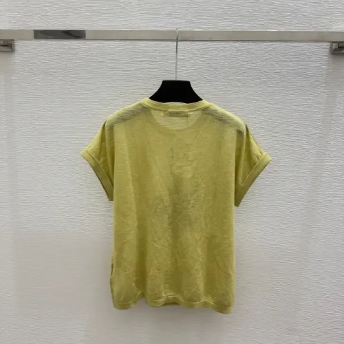 Replica Christian Dior T-Shirts Short Sleeved For Women #1472801 $82.00 USD for Wholesale
