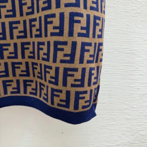 Replica Fendi Dresses Short Sleeved For Women #1472810 $88.00 USD for Wholesale