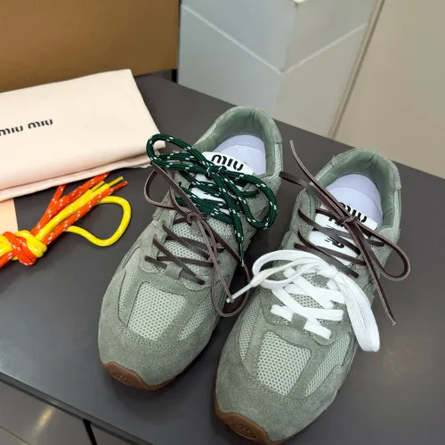 Replica MIU MIU Casual Shoes For Women #1472826 $105.00 USD for Wholesale