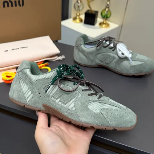 Replica MIU MIU Casual Shoes For Women #1472826 $105.00 USD for Wholesale