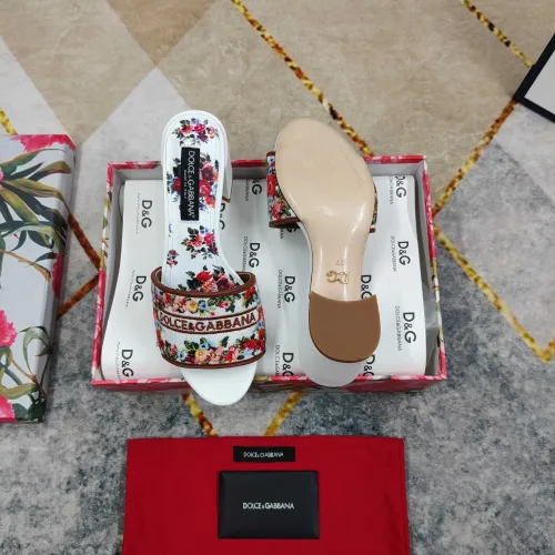 Replica Dolce & Gabbana D&G Slippers For Women #1472830 $125.00 USD for Wholesale