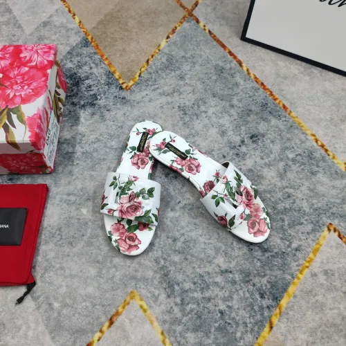 Wholesale Dolce &amp; Gabbana D&amp;G Slippers For Women #1472832 $135.00 USD, Wholesale Quality Replica Dolce &amp; Gabbana D&amp;G Slippers