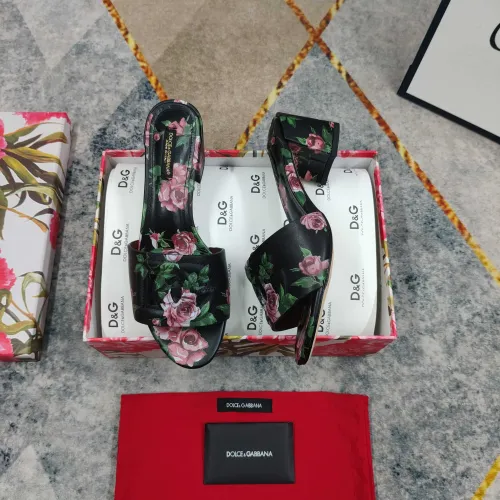 Replica Dolce & Gabbana D&G Slippers For Women #1472837 $135.00 USD for Wholesale