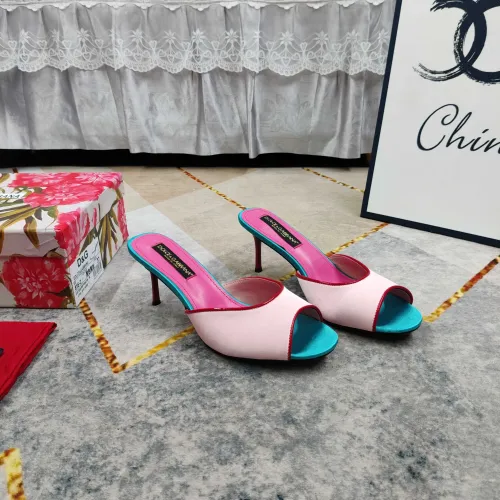 Wholesale Dolce &amp; Gabbana D&amp;G Slippers For Women #1472840 $115.00 USD, Wholesale Quality Replica Dolce &amp; Gabbana D&amp;G Slippers