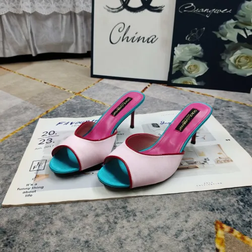 Replica Dolce & Gabbana D&G Slippers For Women #1472840 $115.00 USD for Wholesale