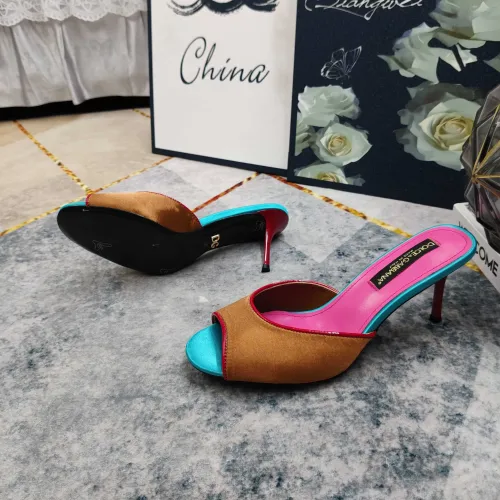 Replica Dolce & Gabbana D&G Slippers For Women #1472841 $115.00 USD for Wholesale
