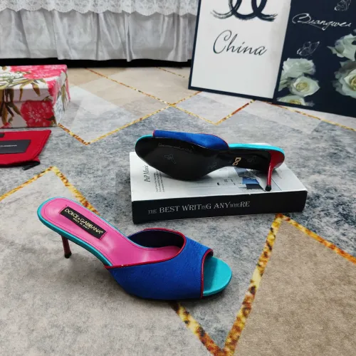 Replica Dolce & Gabbana D&G Slippers For Women #1472843 $115.00 USD for Wholesale