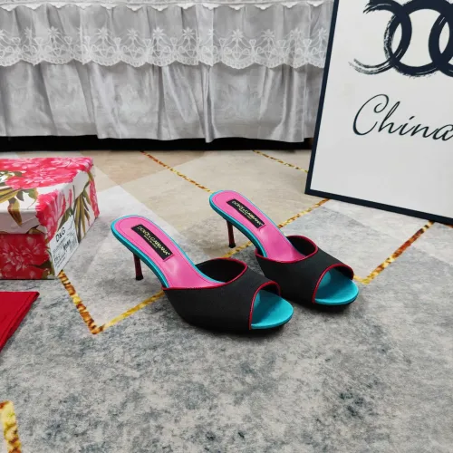 Wholesale Dolce &amp; Gabbana D&amp;G Slippers For Women #1472844 $115.00 USD, Wholesale Quality Replica Dolce &amp; Gabbana D&amp;G Slippers