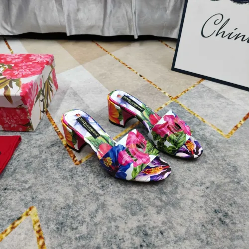 Wholesale Dolce &amp; Gabbana D&amp;G Slippers For Women #1472845 $135.00 USD, Wholesale Quality Replica Dolce &amp; Gabbana D&amp;G Slippers