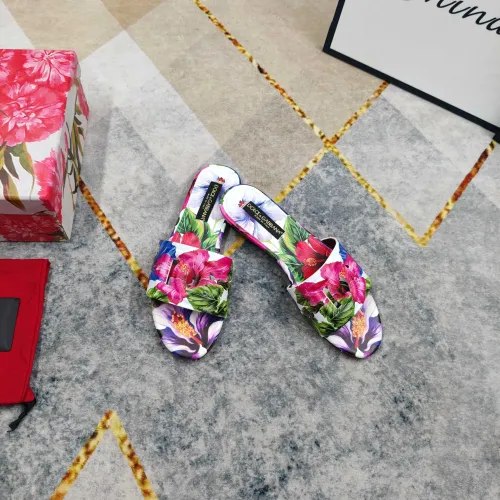 Wholesale Dolce &amp; Gabbana D&amp;G Slippers For Women #1472847 $135.00 USD, Wholesale Quality Replica Dolce &amp; Gabbana D&amp;G Slippers