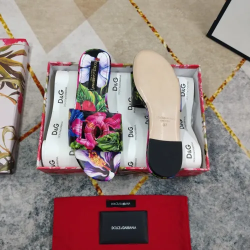 Replica Dolce & Gabbana D&G Slippers For Women #1472848 $135.00 USD for Wholesale