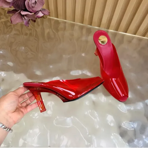 Wholesale Yves Saint Laurent YSL Slippers For Women #1472856 $102.00 USD, Wholesale Quality Replica Yves Saint Laurent YSL Slippers