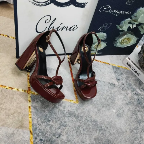 Wholesale Yves Saint Laurent YSL Sandal For Women #1472862 $132.00 USD, Wholesale Quality Replica Yves Saint Laurent YSL Sandal