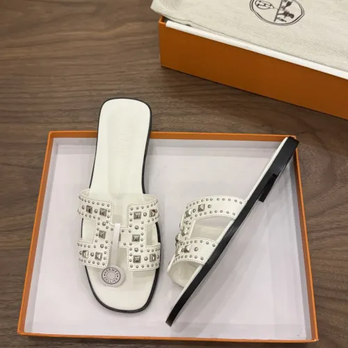 Replica Hermes Slippers For Women #1472875 $115.00 USD for Wholesale