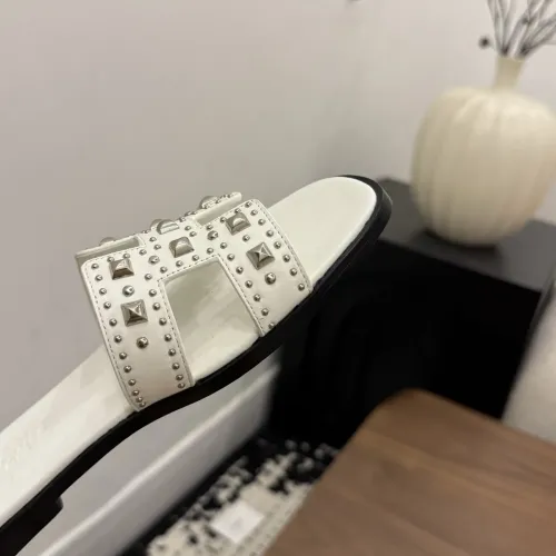 Replica Hermes Slippers For Women #1472875 $115.00 USD for Wholesale
