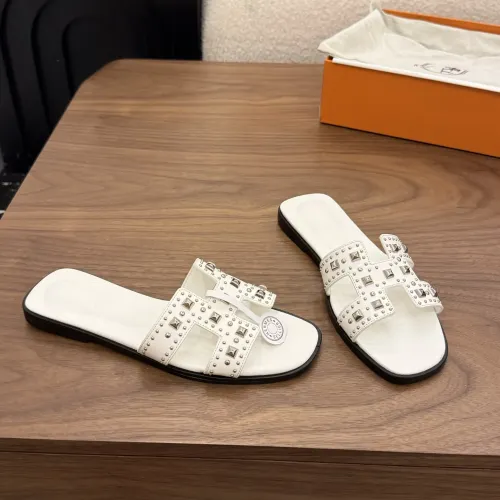 Replica Hermes Slippers For Women #1472875 $115.00 USD for Wholesale