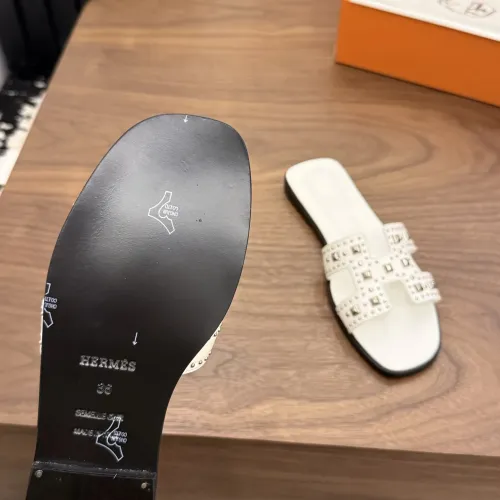 Replica Hermes Slippers For Women #1472875 $115.00 USD for Wholesale