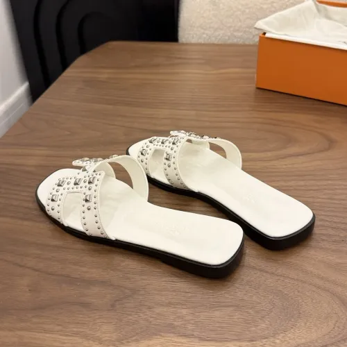 Replica Hermes Slippers For Women #1472875 $115.00 USD for Wholesale