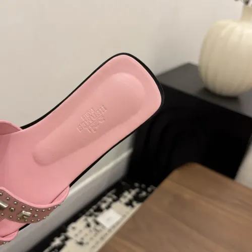 Replica Hermes Slippers For Women #1472876 $115.00 USD for Wholesale