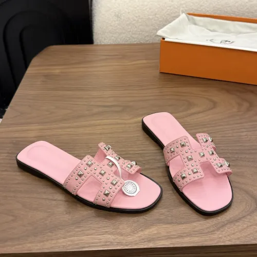 Replica Hermes Slippers For Women #1472876 $115.00 USD for Wholesale