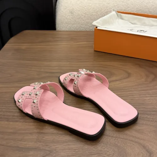 Replica Hermes Slippers For Women #1472876 $115.00 USD for Wholesale