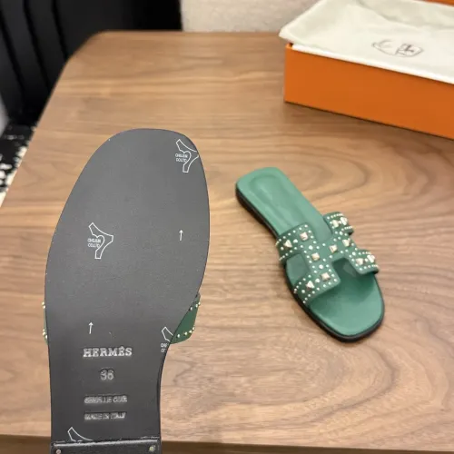 Replica Hermes Slippers For Women #1472878 $115.00 USD for Wholesale