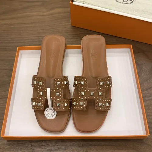 Wholesale Hermes Slippers For Women #1472879 $115.00 USD, Wholesale Quality Replica Hermes Slippers
