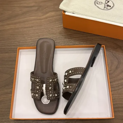 Replica Hermes Slippers For Women #1472880 $115.00 USD for Wholesale