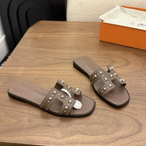 Replica Hermes Slippers For Women #1472880 $115.00 USD for Wholesale