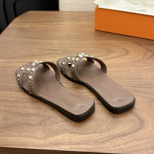 Replica Hermes Slippers For Women #1472880 $115.00 USD for Wholesale