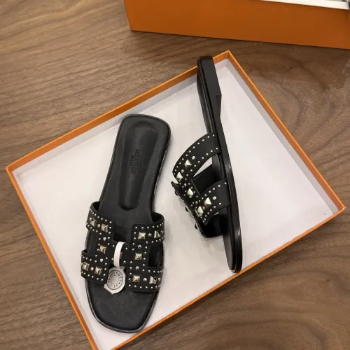 Replica Hermes Slippers For Women #1472881 $115.00 USD for Wholesale