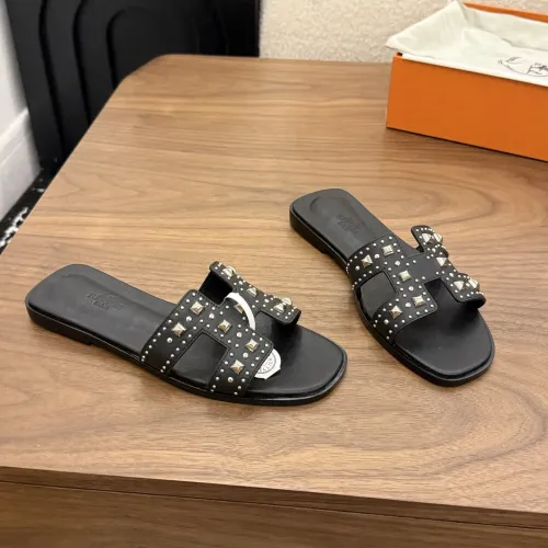 Replica Hermes Slippers For Women #1472881 $115.00 USD for Wholesale