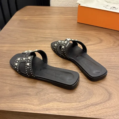 Replica Hermes Slippers For Women #1472881 $115.00 USD for Wholesale