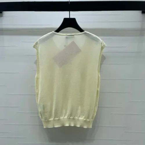 Replica MIU MIU T-Shirts Sleeveless For Women #1472900 $88.00 USD for Wholesale